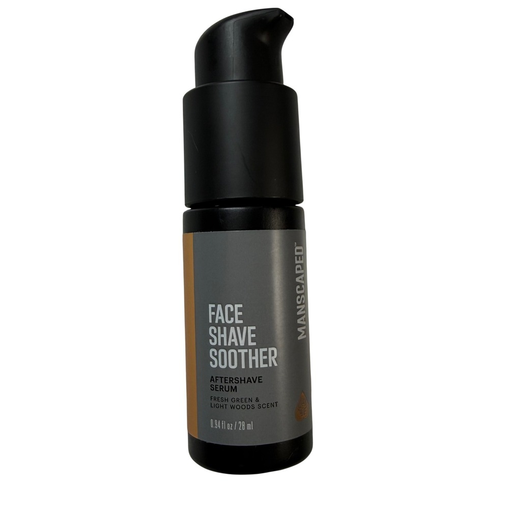 Manscaped Face Shave Soother Aftershave Serum Sensitive‎ Skin Alcohol Free New